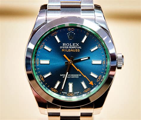 blaue rolex xtc|Rolex Milgauss Blue .